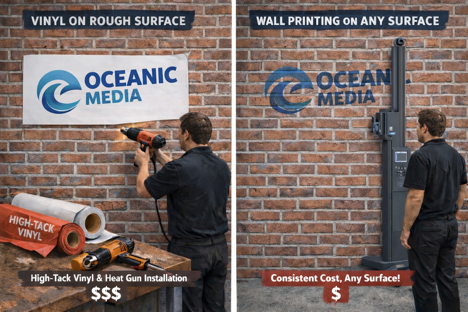 Surface Versatility Comparison